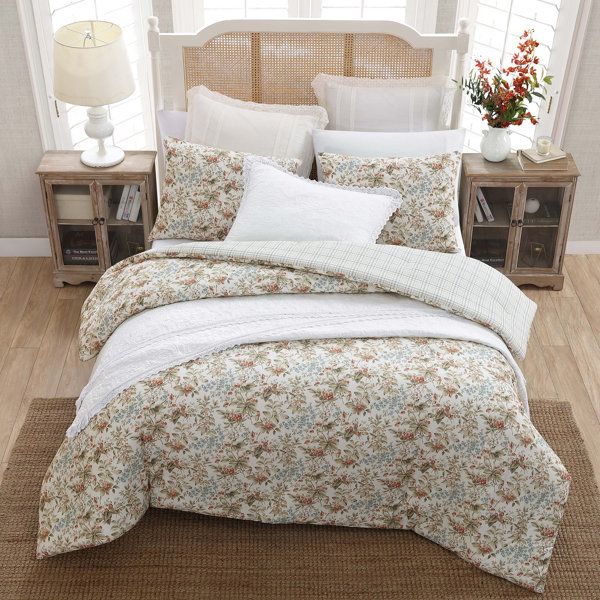 Laura Ashley Bramble Floral Comforter Set & Reviews Perigold